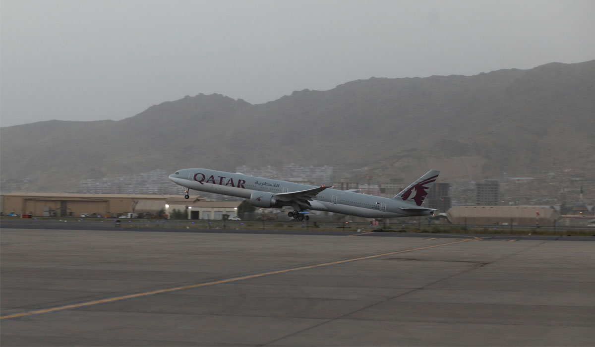 Qatar Airways Flight Carrying Over 230 Passengers Leaves Kabul for Doha